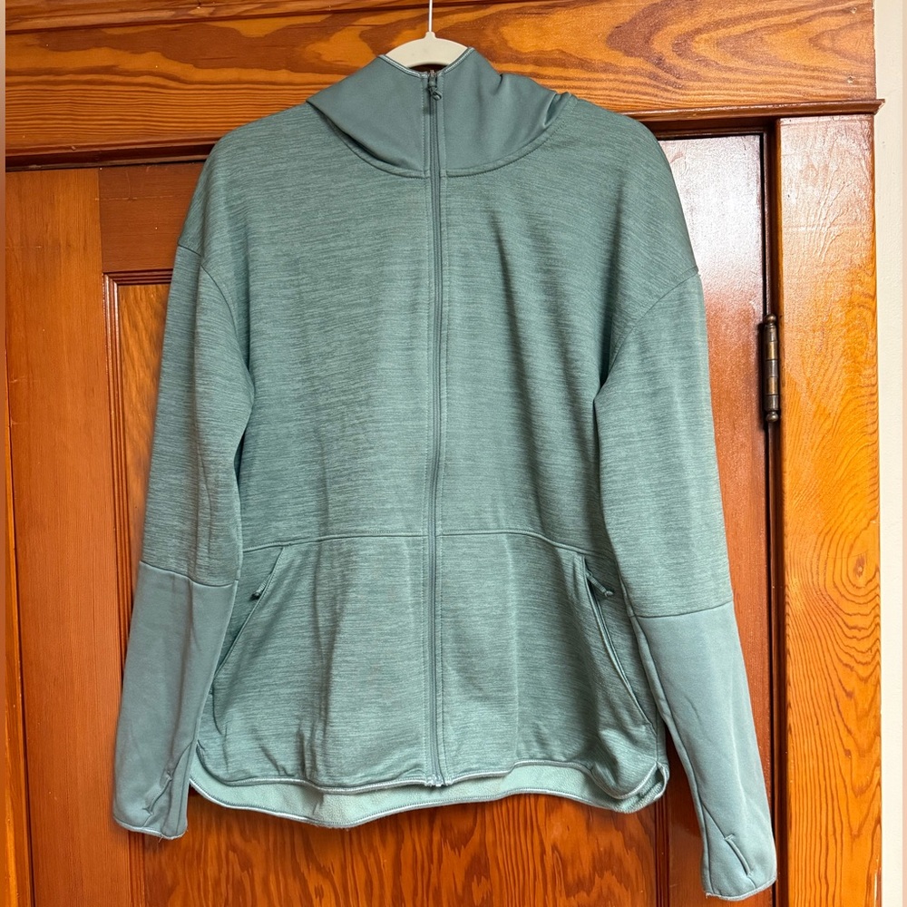 Columbia Women's Sage Green Zip-Up Hoodie